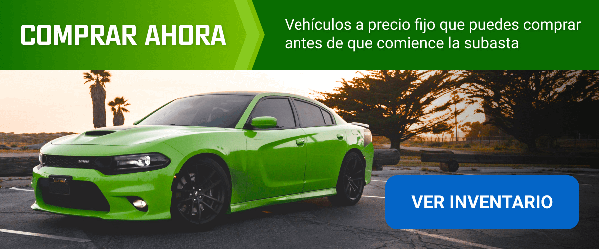 Vehículos a precio fijo que puedes comprar antes de que comience la subasta