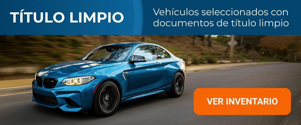 Selected vehicles with clean title documents