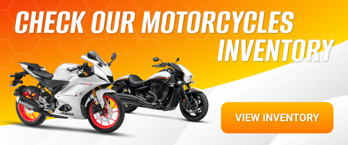 Check our motorcycles inventory