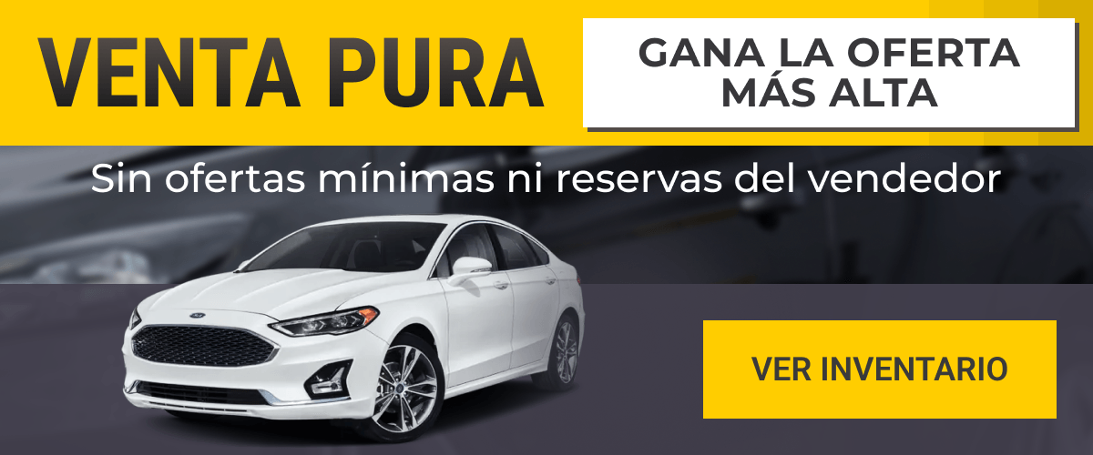 VENTA PURA. Gana la oferta más alta. Sin ofertas mínimas ni reservas del vendedor. Ver inventario