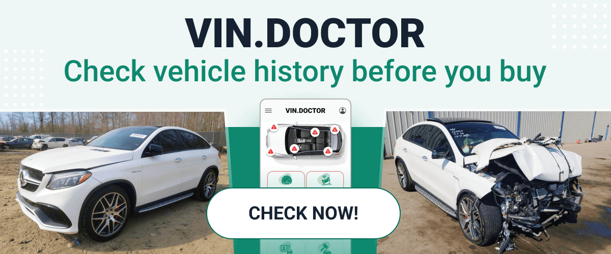 Check vehicle history before you buy