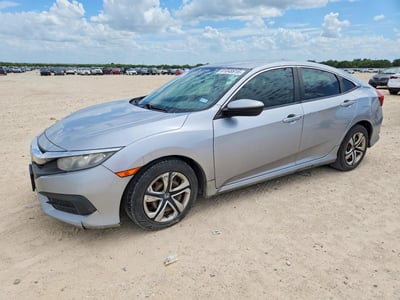 2017 Honda Civic at TX - San Antonio, Copart lot 61048916