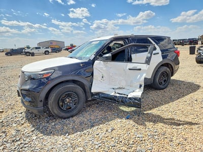 2020 Ford Explorer Police Interceptor en TX - Amarillo, Copart lote ...