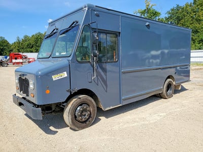 2021 Freightliner MT 45G Front Gasoline Engine Walk In Van Chassis