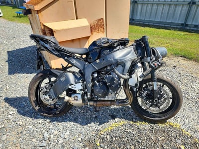 Salvage Kawasaki Ninja ZX-6R for sale: Buy Repairable, Damaged and