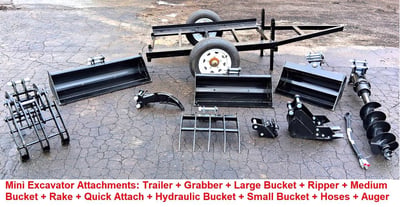 2027 Others Mini Excavator Attachments