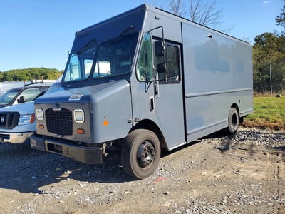 2021 Freightliner MT 45G Front Gasoline Engine Walk In Van Chassis
