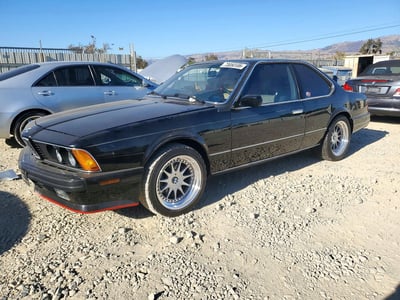 1989 BMW 6 Series