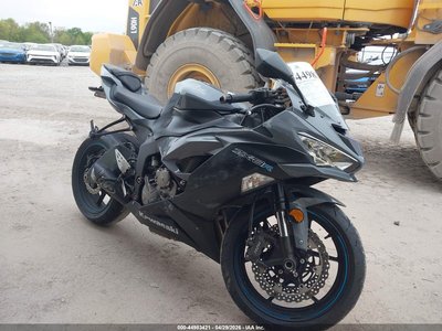 2025 Kawasaki Ninja ZX-6R at CA - Hayward, Copart lot 56979566