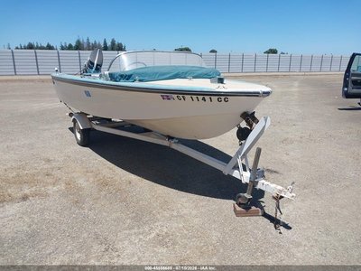 1978 Glasspar 17ft Boat & Trailer
