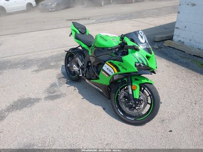 ☺︎出品 2025 Kawasaki Ninja ZX-6R at CA - Hayward, Copart lot 56979566